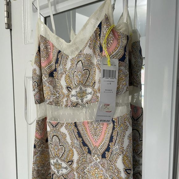 BCBGeneration Woven Evening Dress Size 0 NWT - Picture 10 of 11